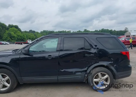 2018 Ford Explorer from USA, damaged, VIN 1FM5K7B8XJGB03345